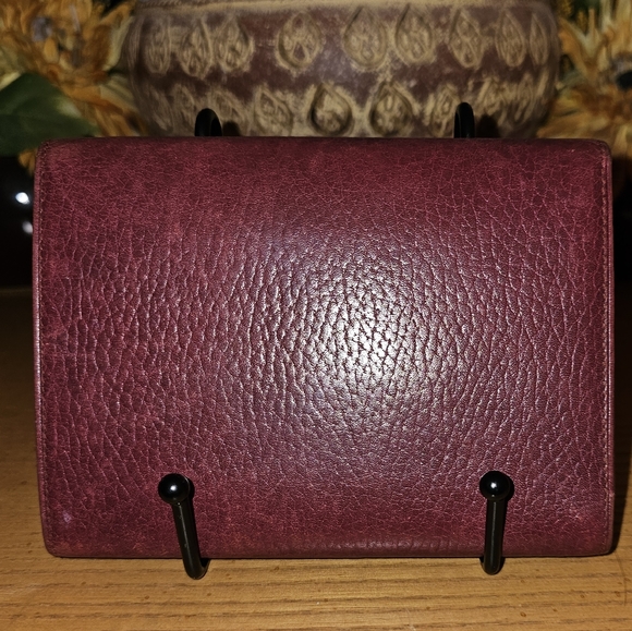 Cartier Paris Must de Cartier Bordeaux Calfskin Leather Wallet. Bifold flap. EUC - Picture 2 of 16